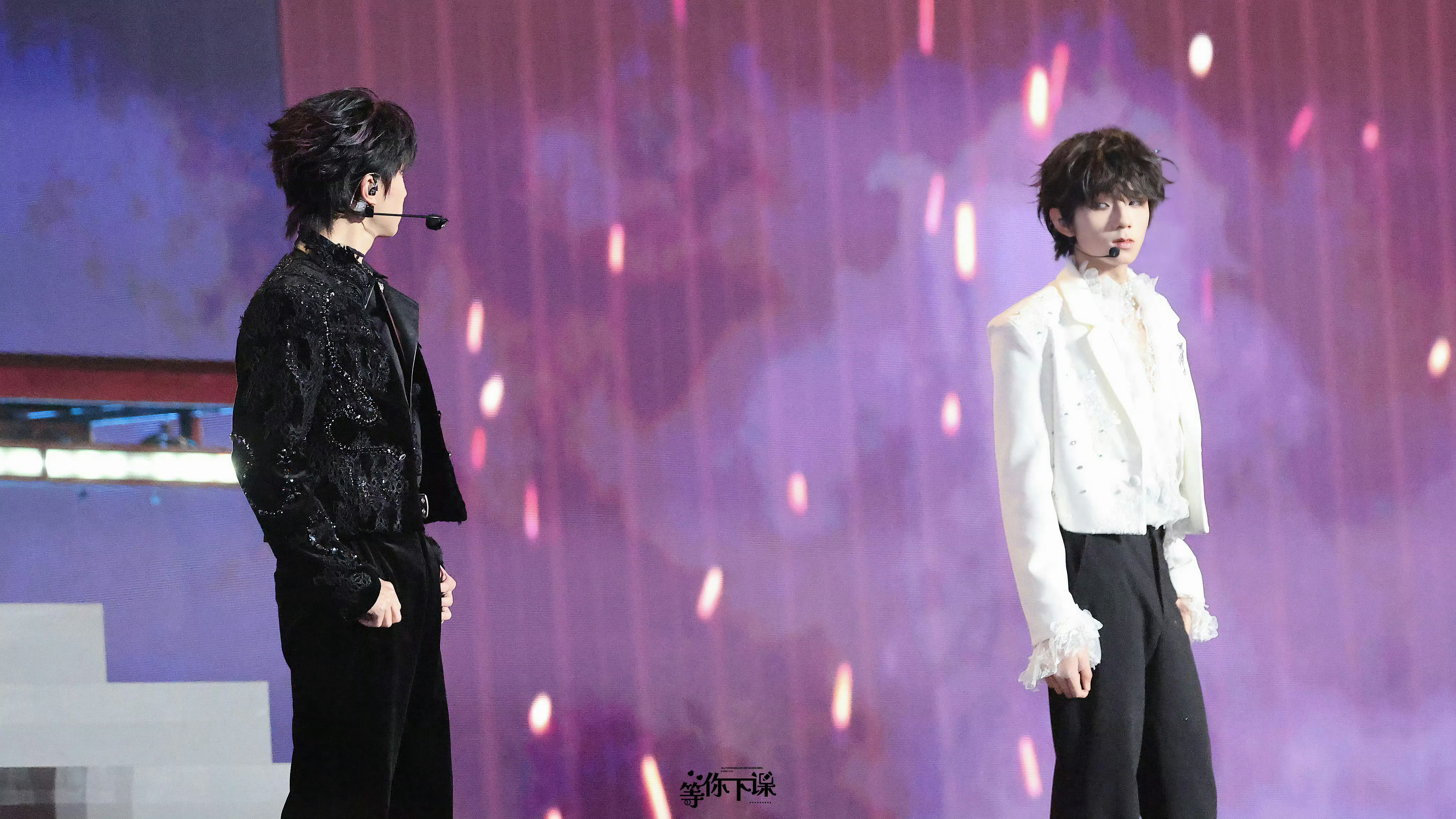 穆祉丞王橹杰神图有了 穆祉丞王橹杰双人舞台《来自天堂的魔鬼》，是谁看爽了，就要双