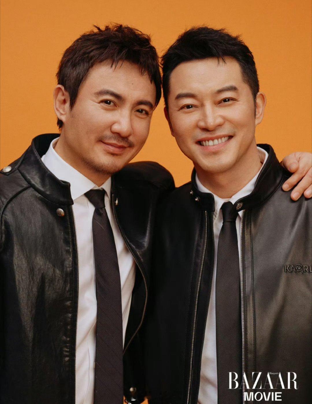 哈哈哈哈哈时尚芭莎居然拍了沈腾跟沙溢的双人封面啊，两大校草齐聚一堂感慨时光的流逝