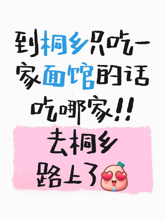 桐乡不会让我失望吧 旷工一天 去桐乡