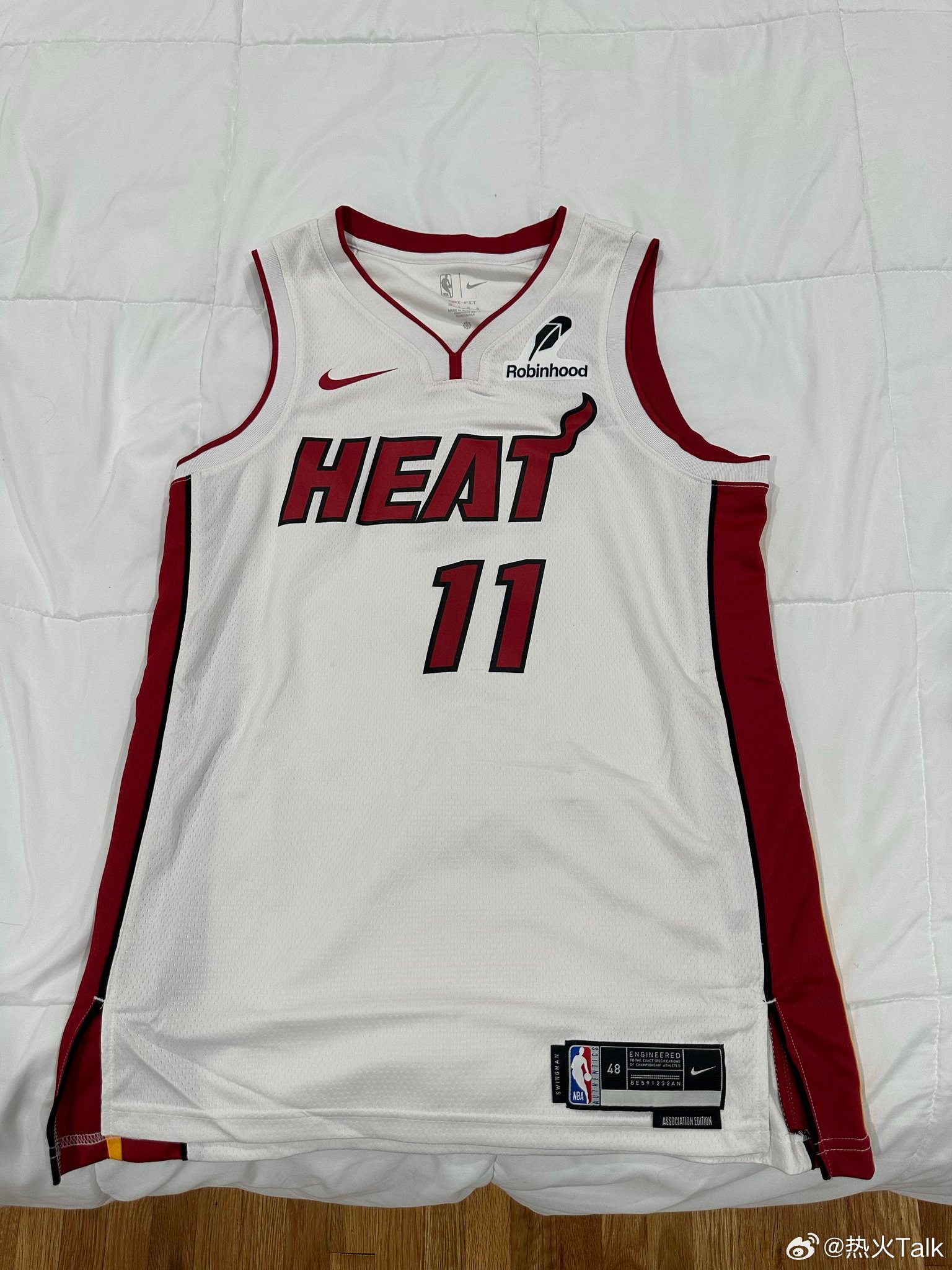 热火汤11号球衣上手，真不错[doge]nba ​​​