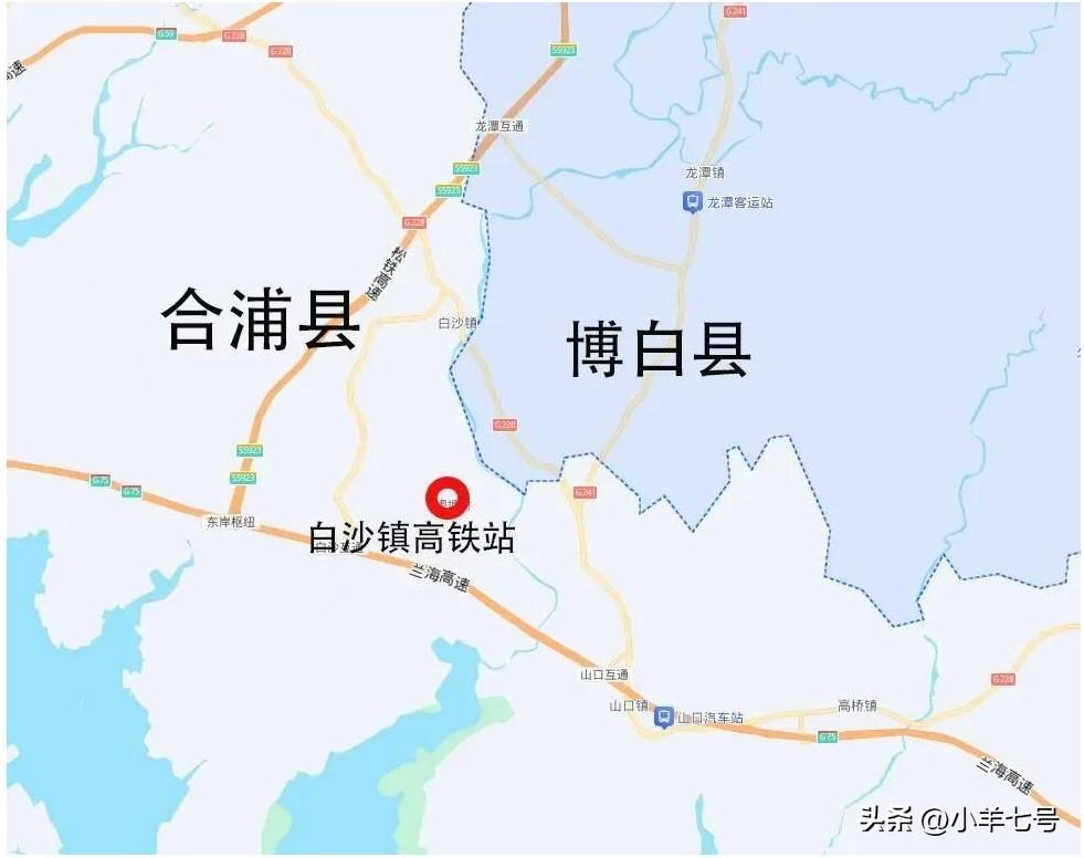 合湛高铁全线加速建设，遗憾与博白县擦肩而过。

合湛高铁线路沿海岸而行，距离博白