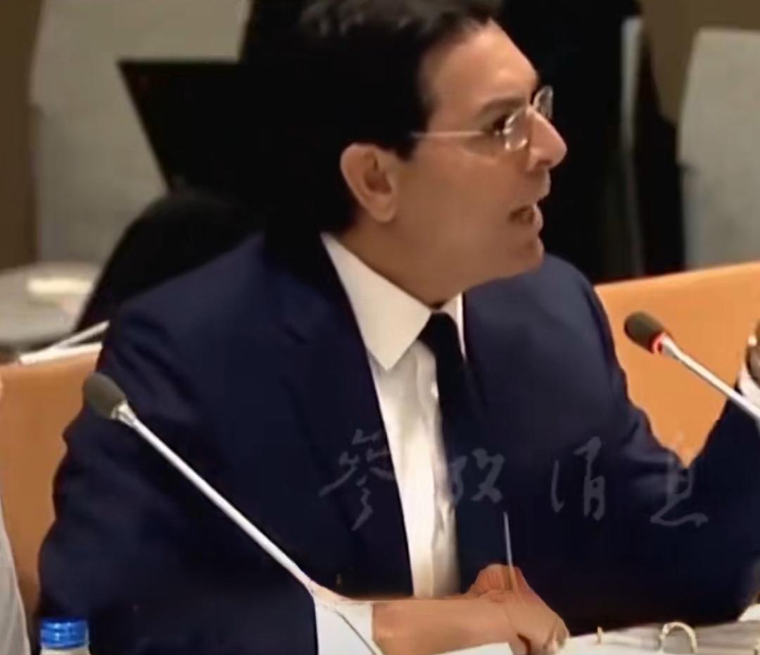 以色列代表达农喊出“闭嘴！你个联合国的打工仔，给我出去，谁的责任：主责以色列代表