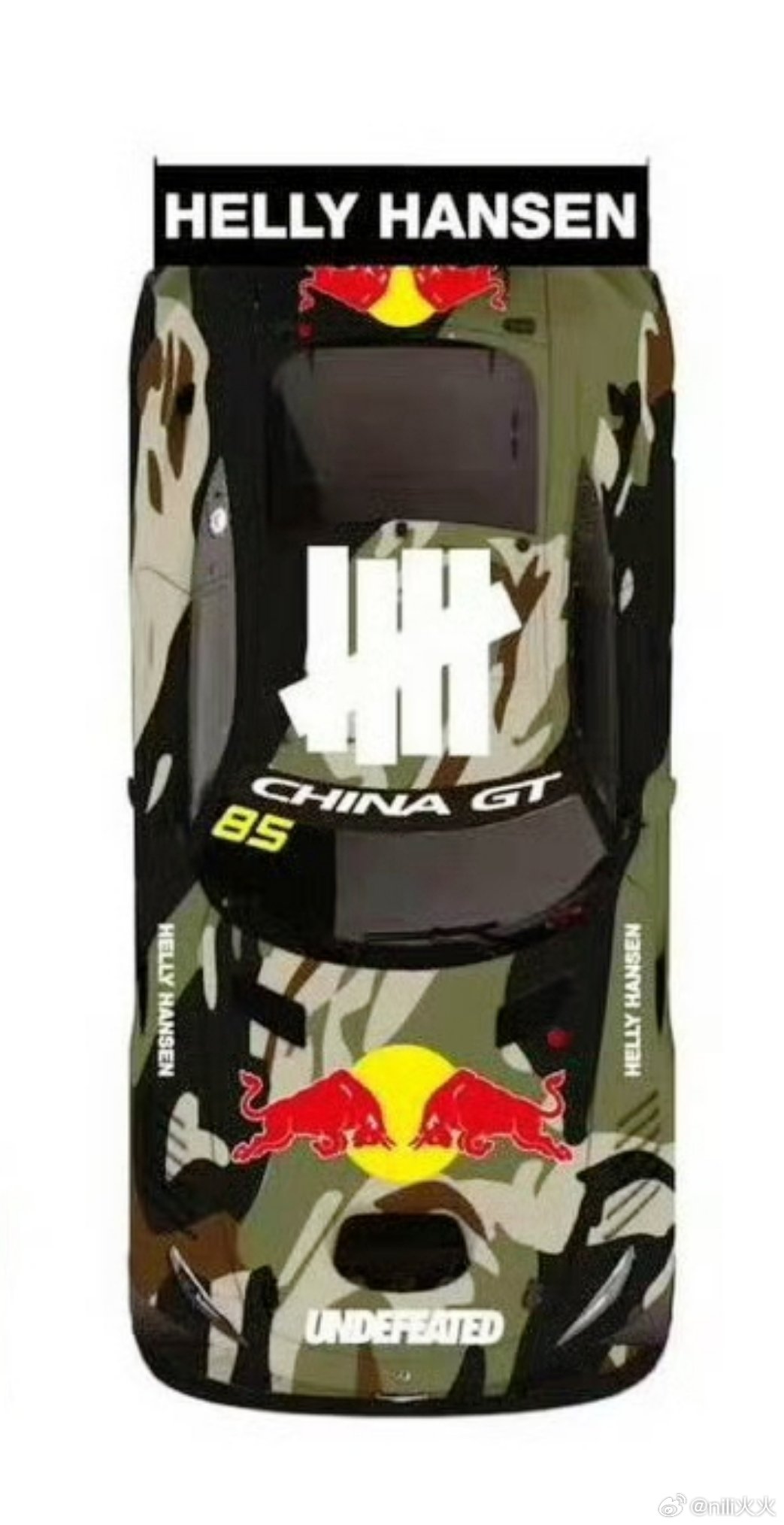 哇噻！！85号新涂装来了，太帅！！一博与毛骏豪将共同搭档驾驭85号赛车出战，㊗️