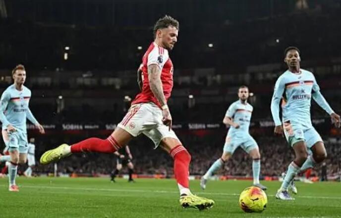 阿森纳2比0布伦特福德 数据统计，在近10个英超赛季中，本场首发出战的本-怀特是