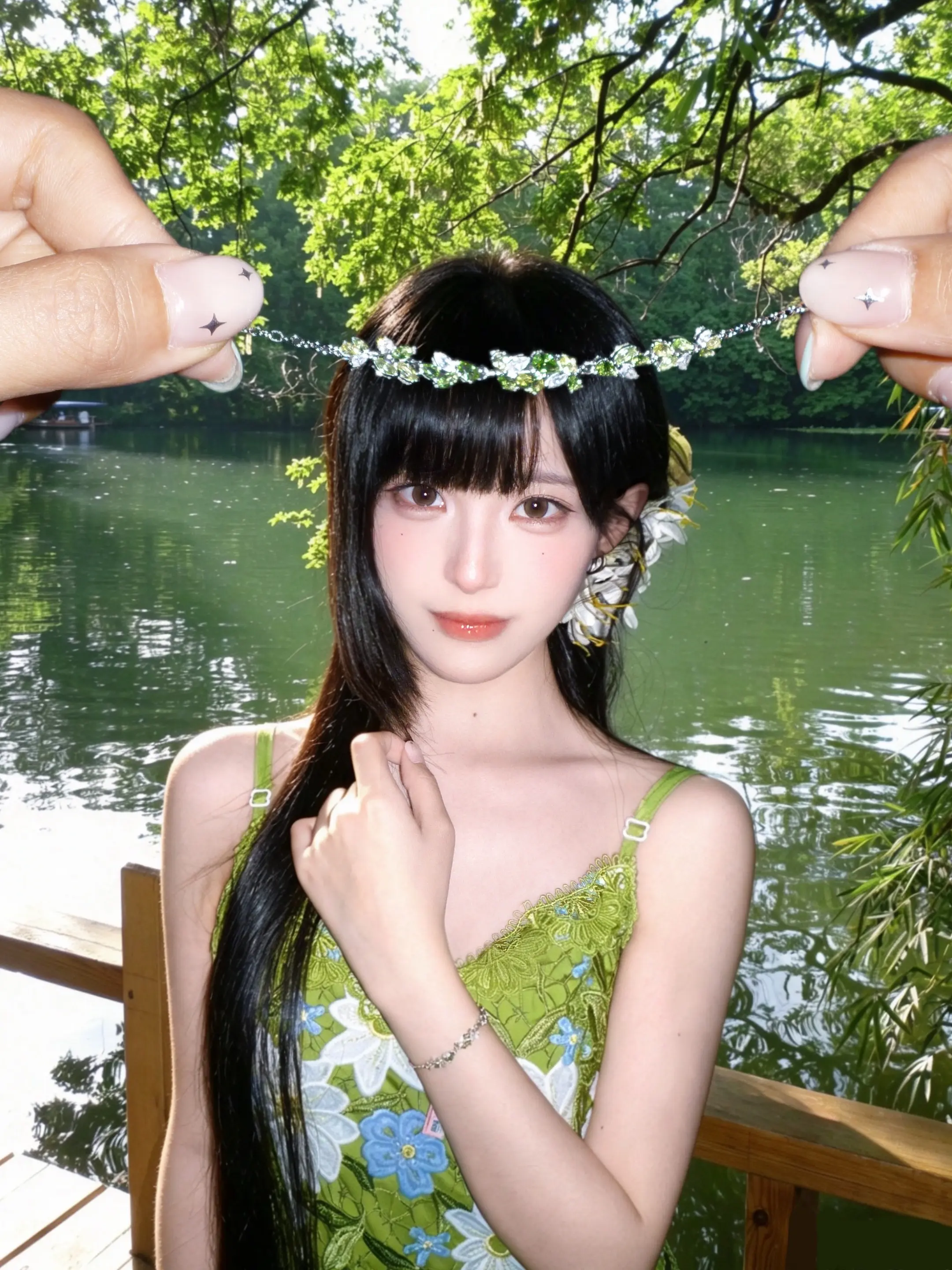₊˚⁺暮春花归去 浅夏绿意来𓈒𓂂𖧷