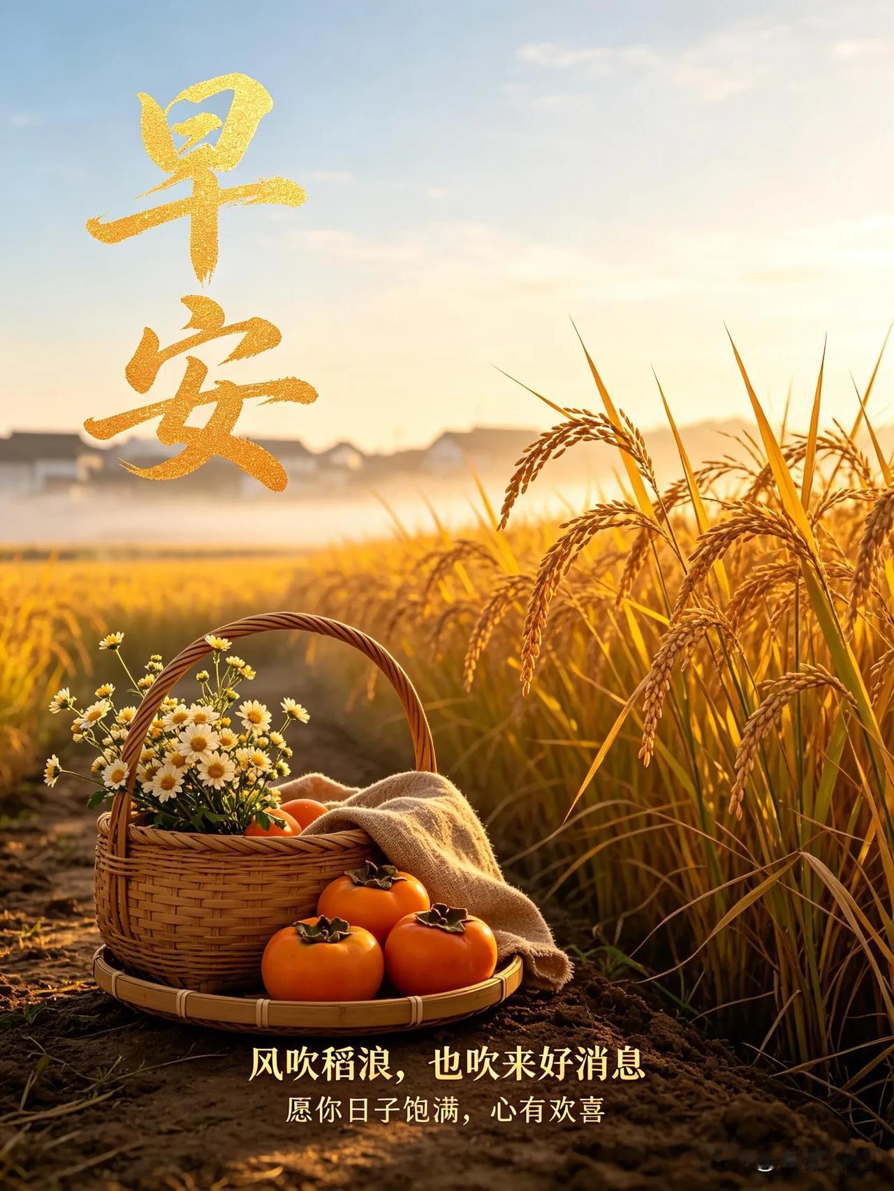 一缕朝阳，一份期许。人世间最好的福报，就是亲人平安健康。放下烦心事，守一份从容，