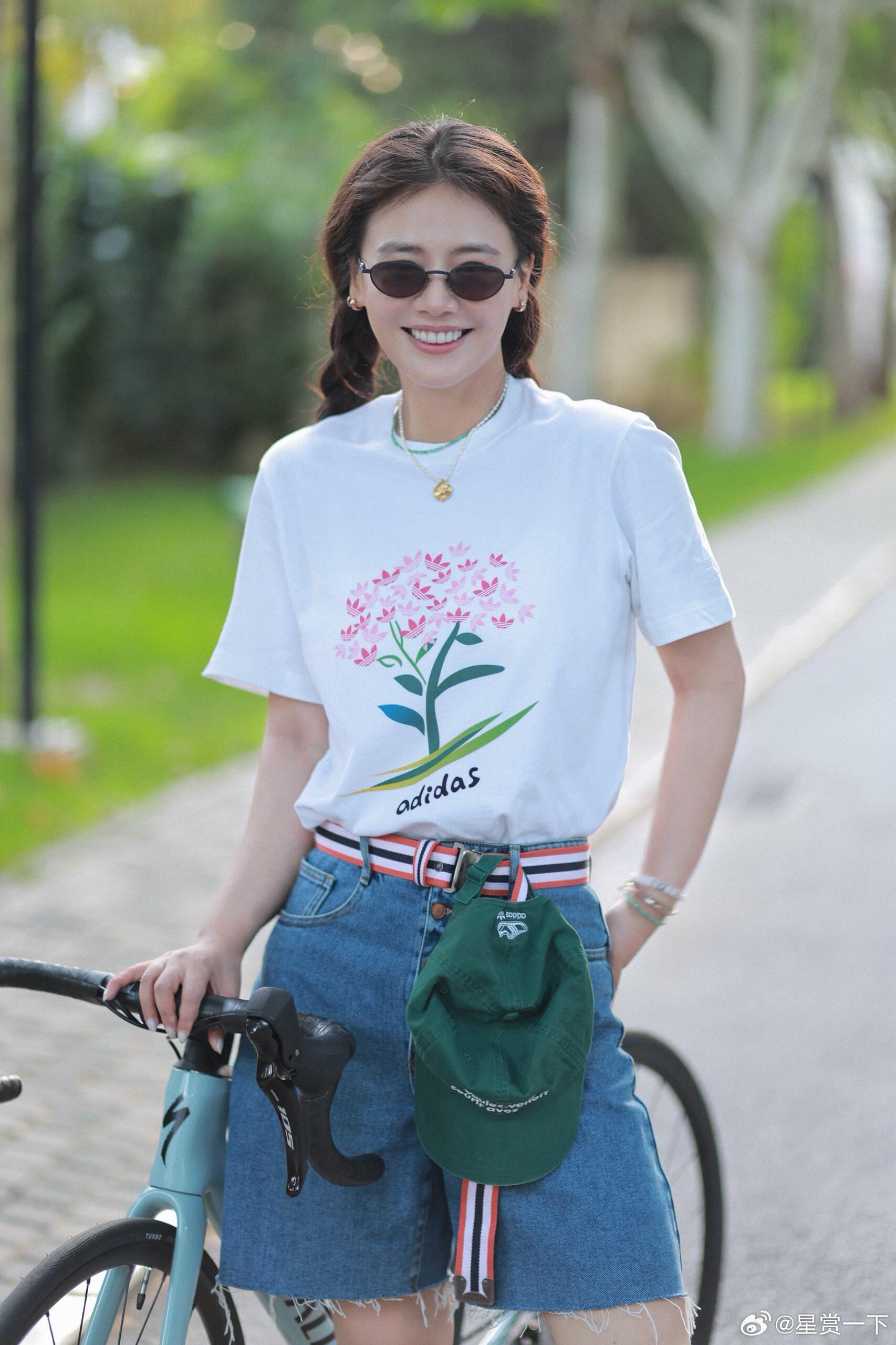 马思纯骑行碎片🚴🏻‍♀️ ​​​
