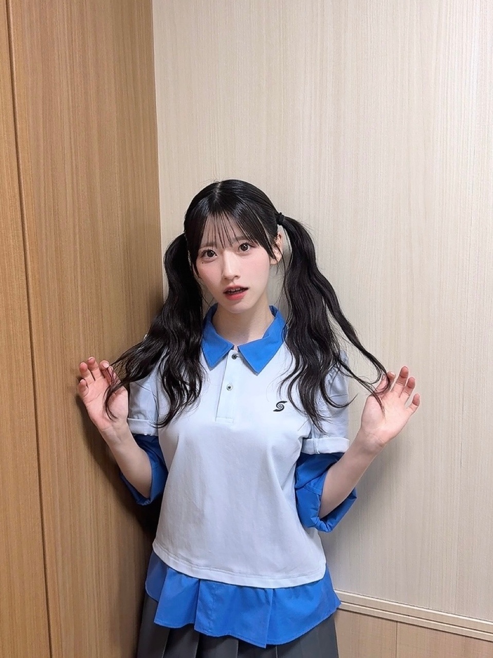 石森璃花「この日は 夜桜さんちの大作戦 のキャラ　夜桜二刃ちゃんを意識して高めの