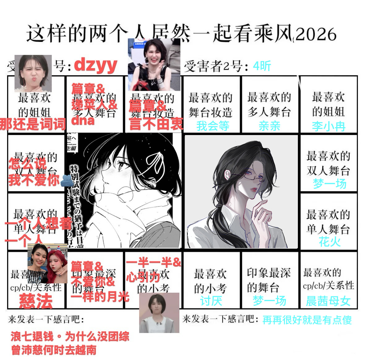 收集表格 