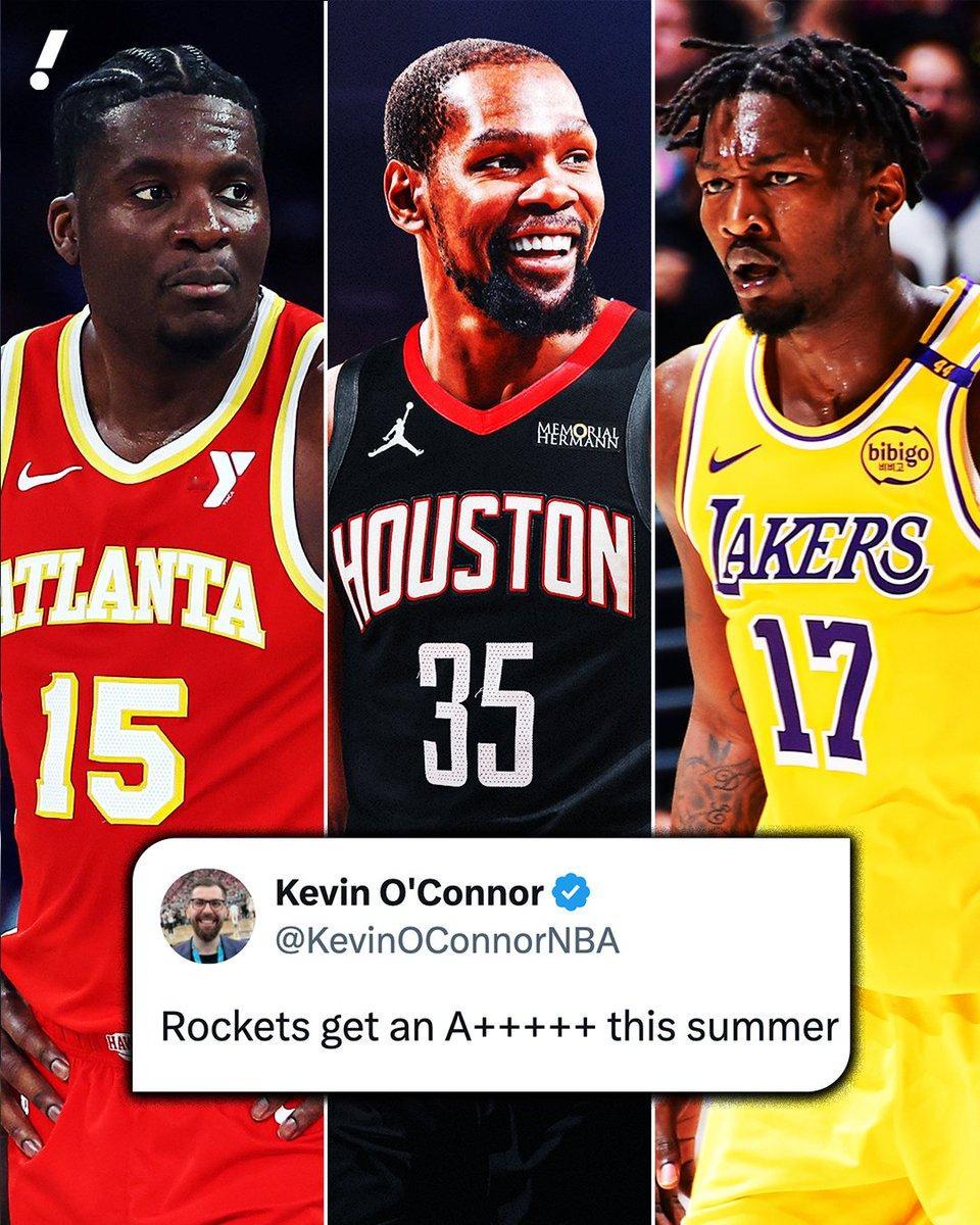 NBA交易NBA 火箭休赛期运作评级：A+++++++++++++++ ​​​