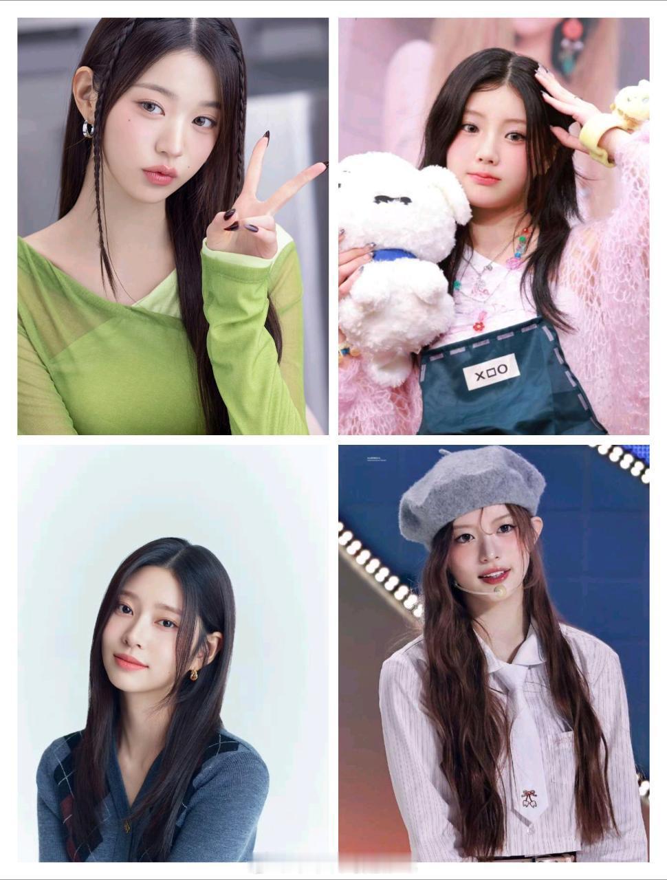tg 代餐系idol第六期 illit的李沅禧和朴敏珠是不是像极了张元英和金珉周