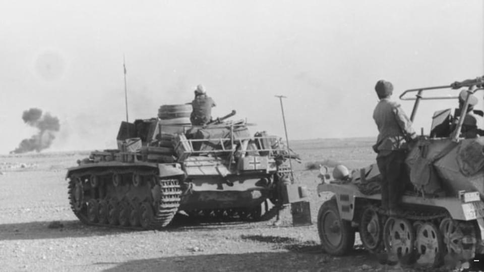 加扎拉1942：隆美尔的巅峰之作图1-6是42年5-6月的加扎拉战役期间拍摄的德
