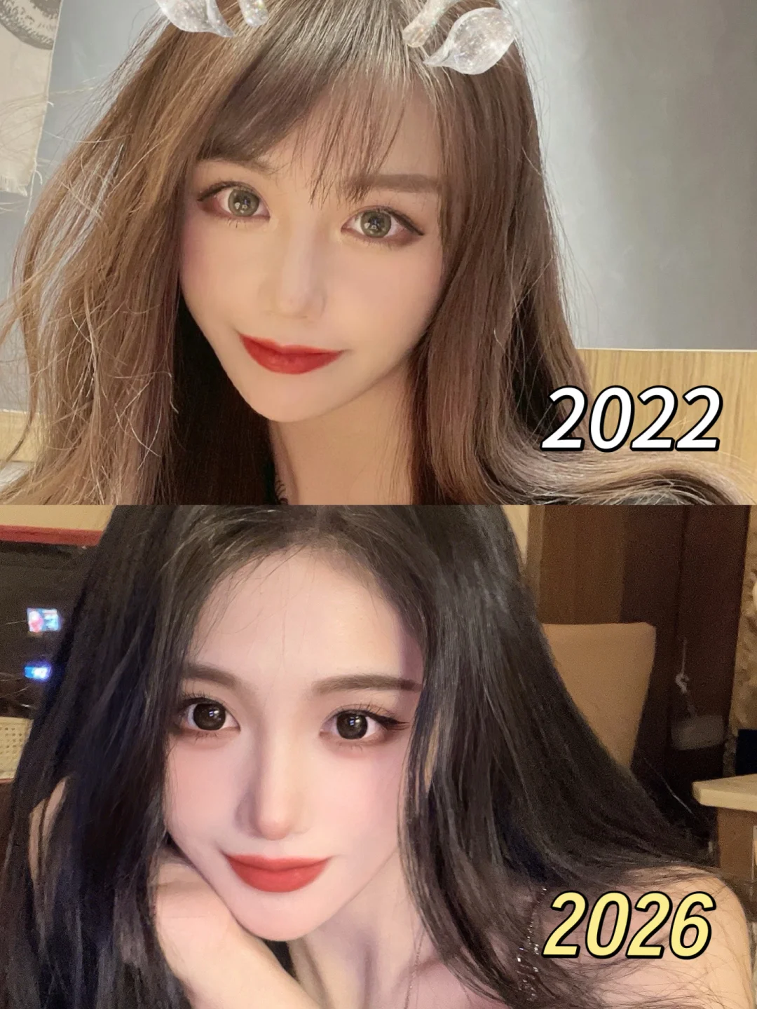 颜色的改变就能让妆容完全不一样！