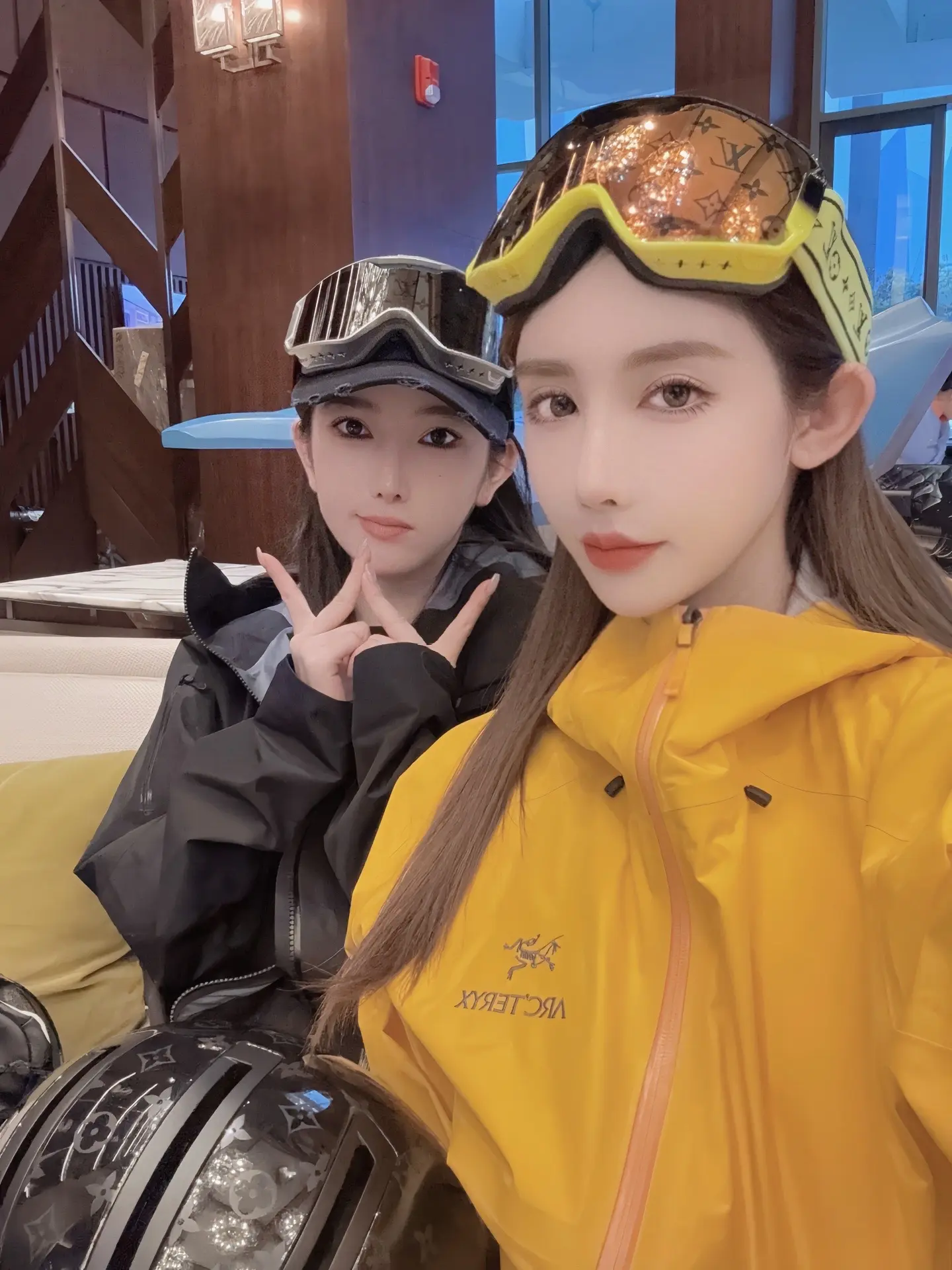 你想陪 于是我们南北都顺路 风雨也同行滑雪女孩 日常plog