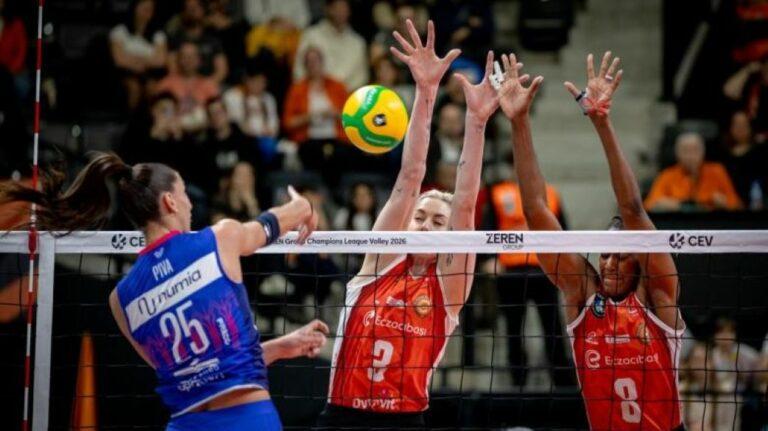 欧冠比赛日：米兰想念李盈莹 艾格努空砍 27 分 没有李盈莹的米兰惜败没有博斯科