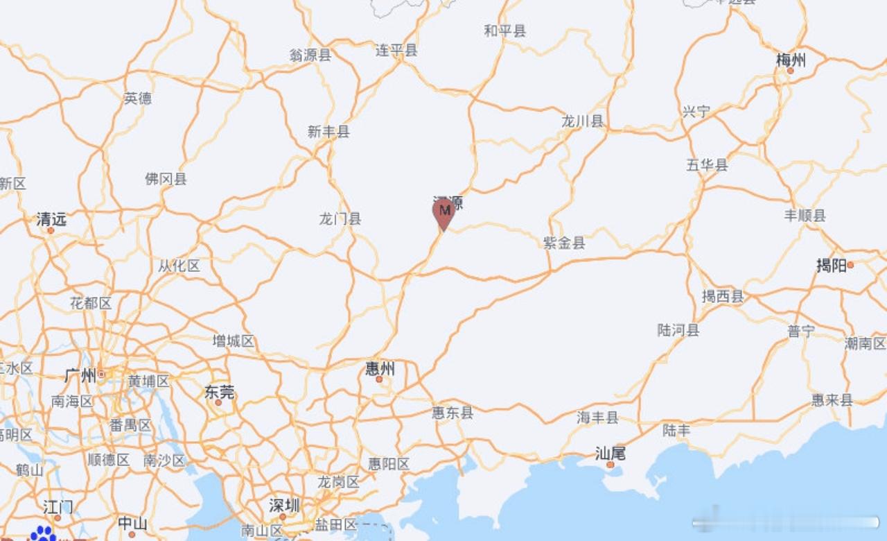 河源地震了，我看不少网友说广州和深圳有震感，我就在深圳，地震那会儿在一楼吃饭，并