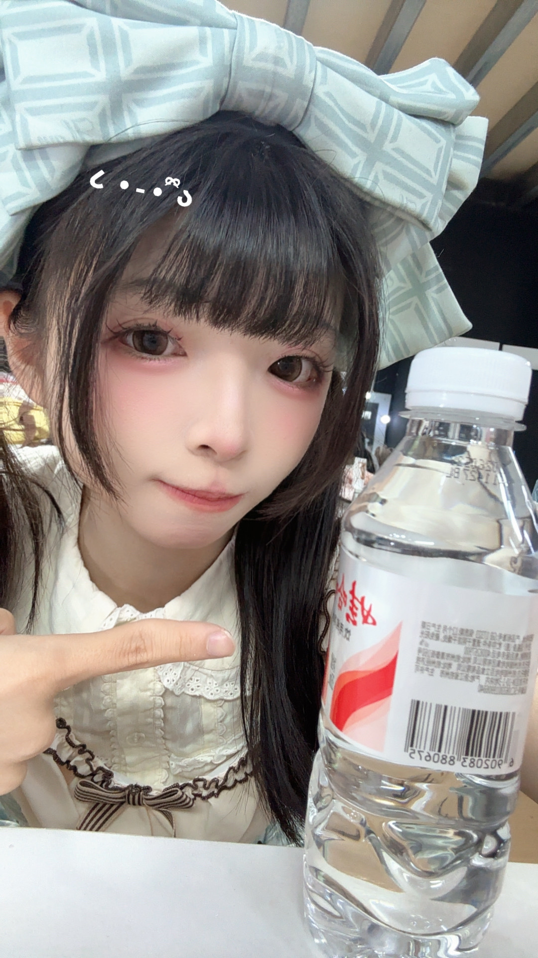 提问 今天在台上喝了几次水💧眠眠梦