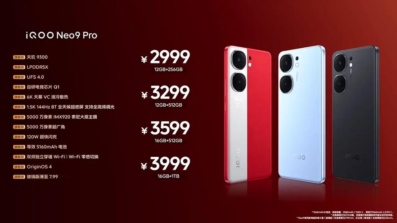 iQ0O Neo9 Pro手机了
熟悉的味道
天玑9300，这个芯片是vivo 
