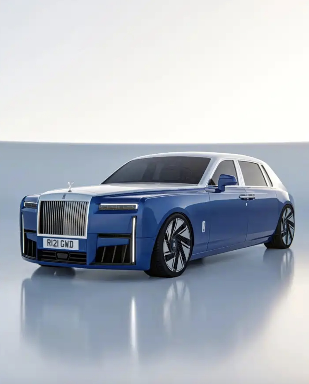 全新劳斯莱斯幻影独家照片泄露，车头有重新设计，尾部延续品牌现代风格