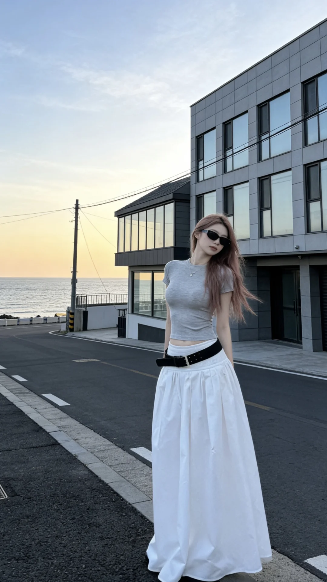 一眼就爱上的白裙子～