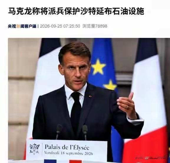 法国决定向沙特派兵有何意图法国想趟中东这滩趟浑水？法国能确认自己的军事力量能保护