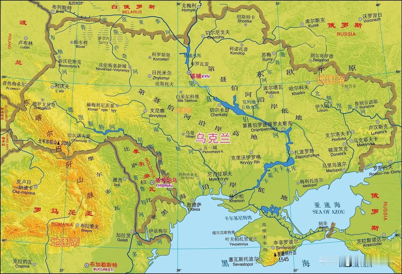 克里米亚和乌东四洲，永远也不会回归乌克兰了。这是由于其特殊的地缘政治倾向所决定的