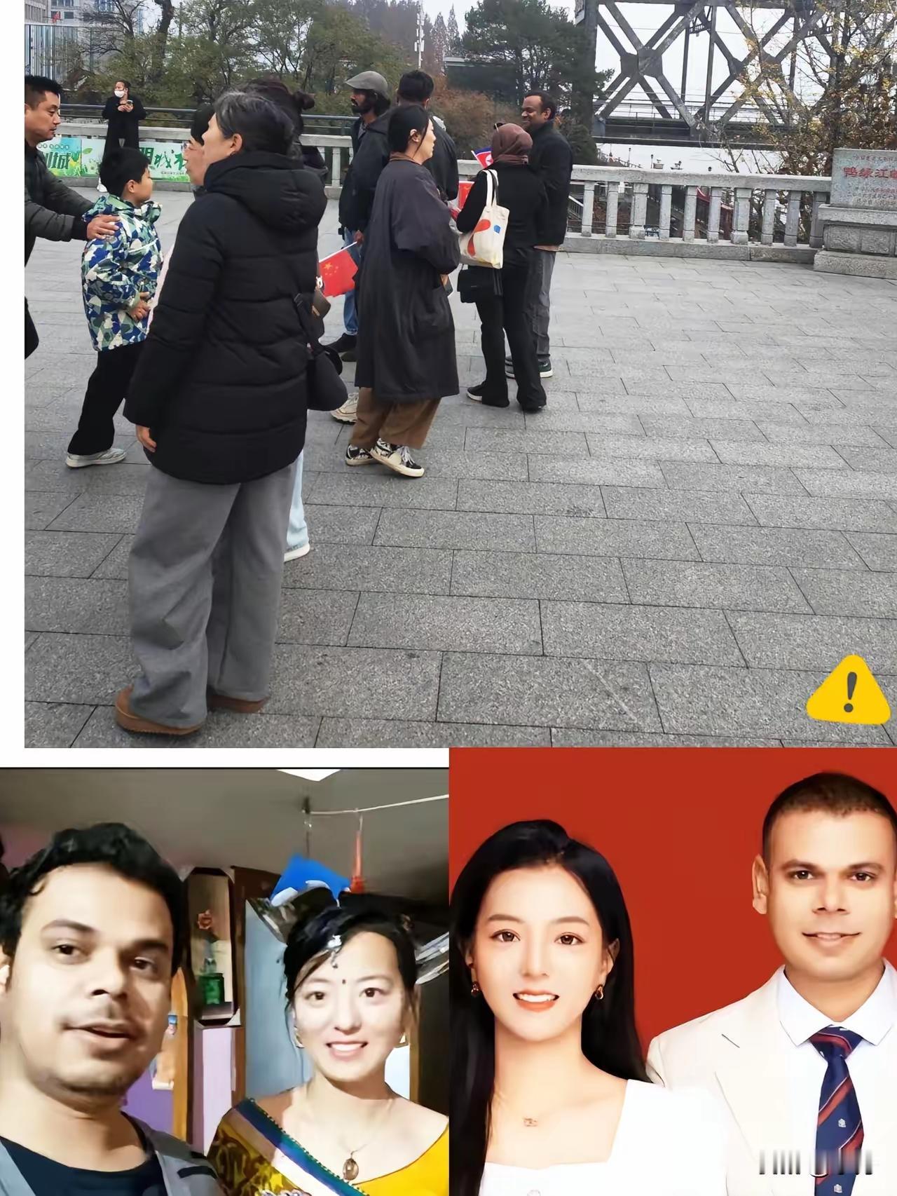 现在不仅仅深圳
广州等南方城市有大量的印度人涌入
就连寒冷的北方小城市丹东
也发