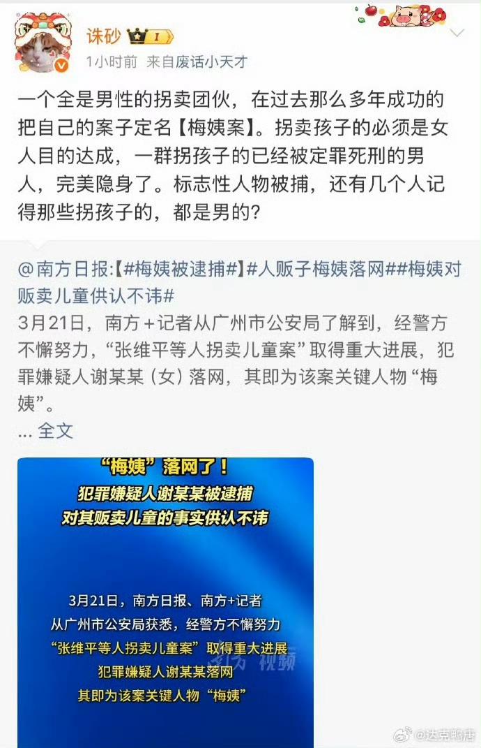 梅姨之所以名号响亮，就是因为藏匿的深，比较难抓。怎么成了拳师打拳的理由？这些祸害