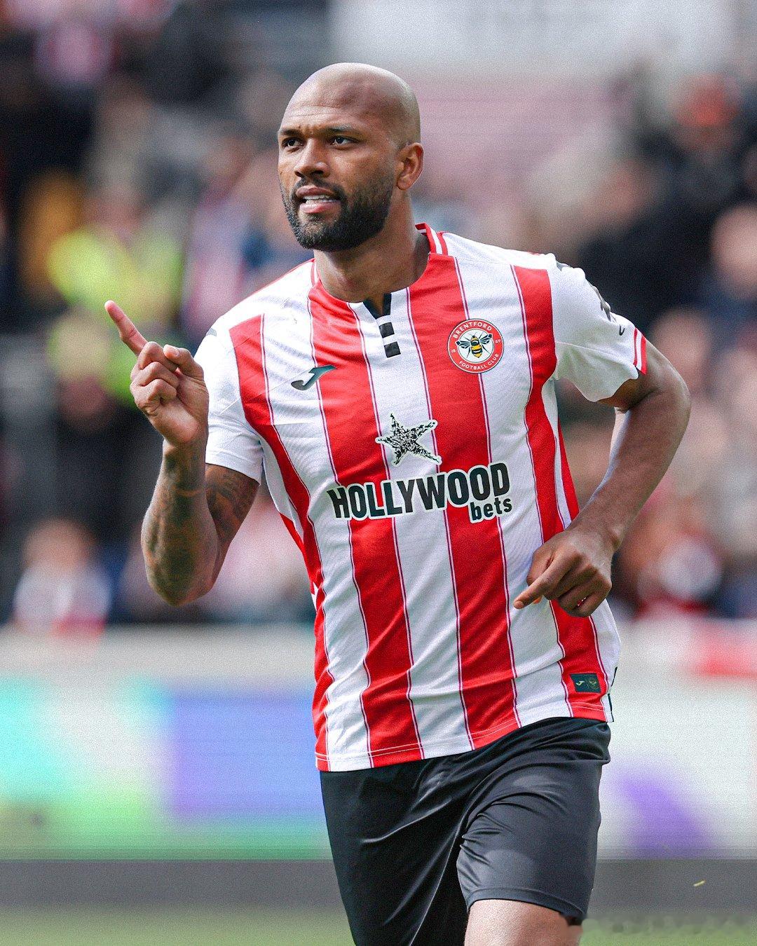 🇧🇷 布伦特福德前锋、巴西新晋国脚伊戈尔·蒂亚戈刚刚点球破门，打进本赛季第2