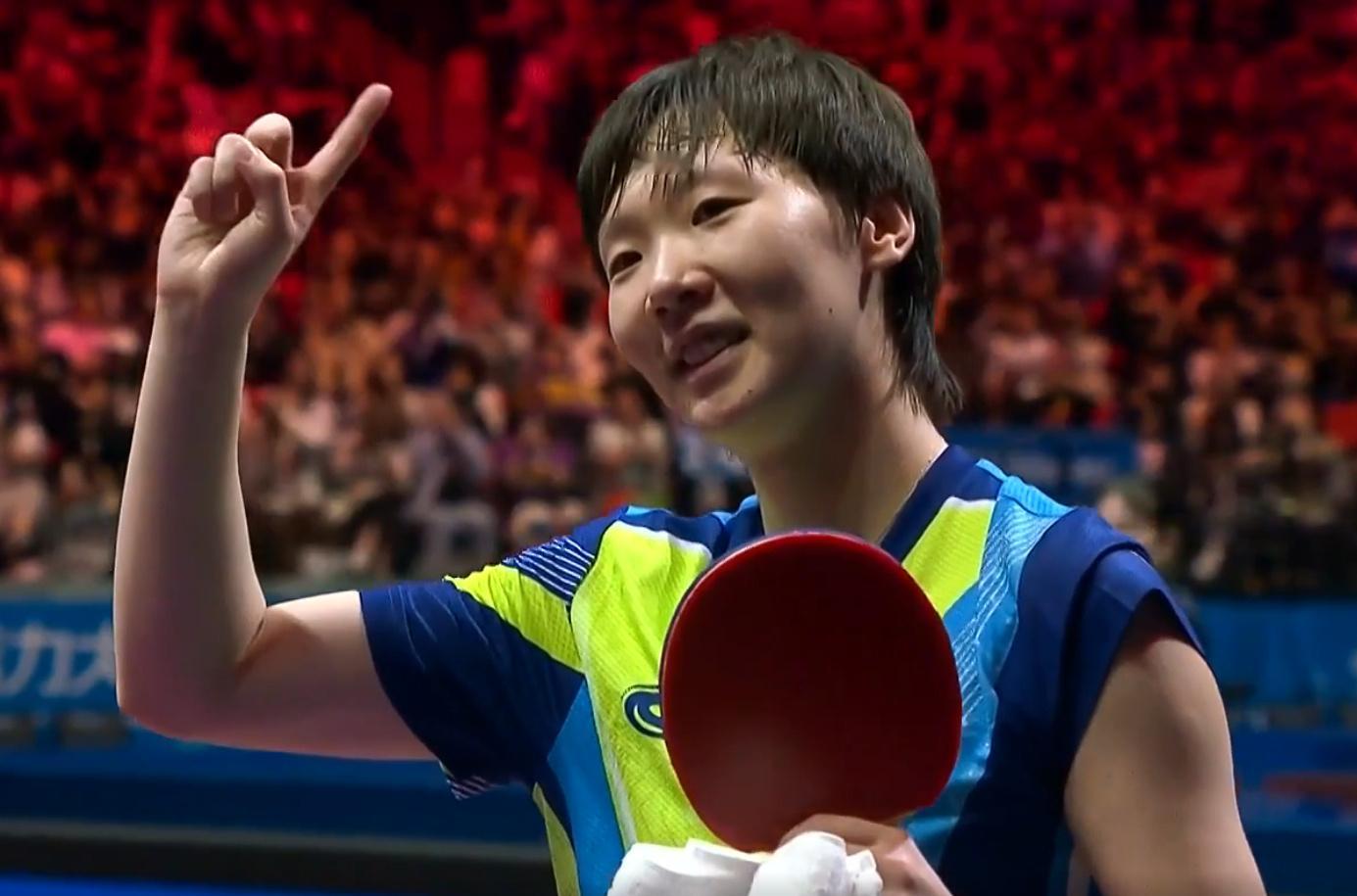 邓亚萍老师点评：这是一场教科书级别的比赛，很多年轻运动员都需要好好看看这场全运会