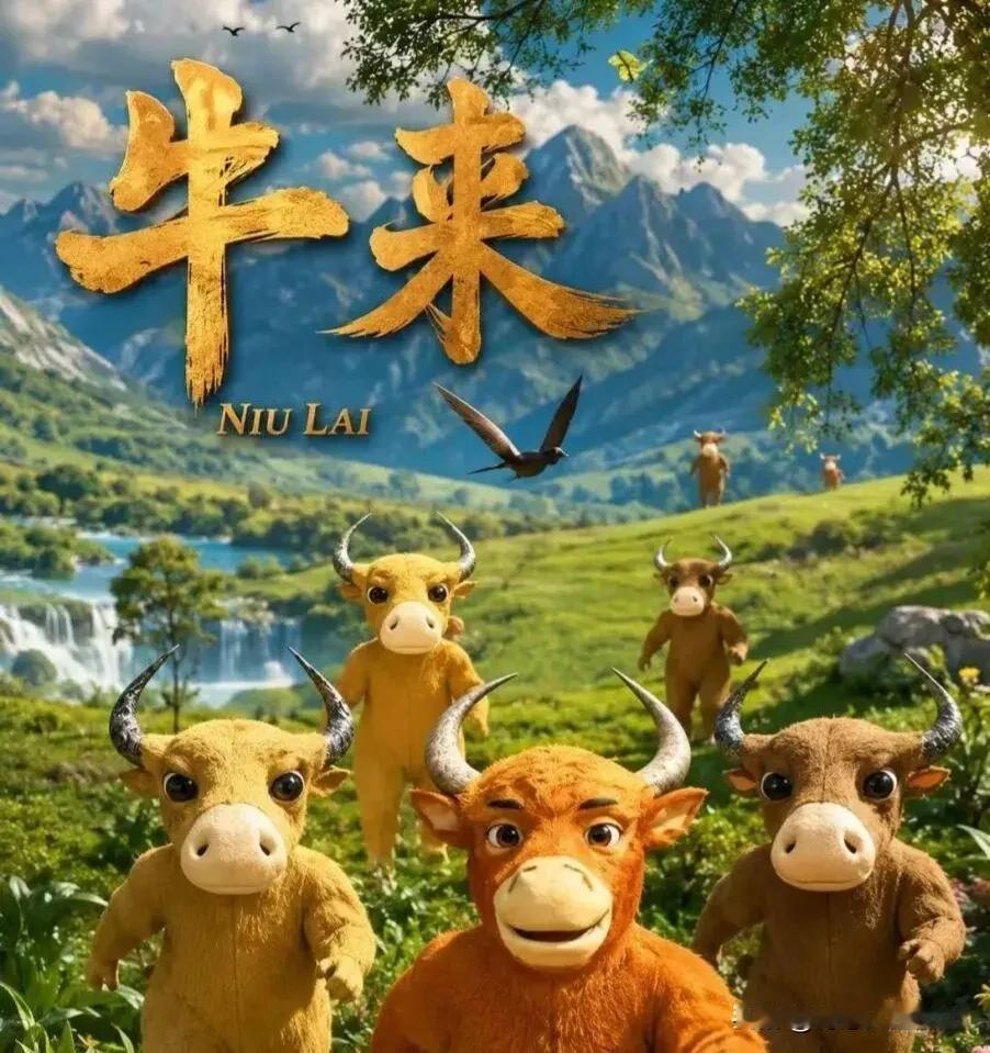 这几天老是听孩子们说“牛来”，评“牛来”，但终究没听出个所以然来，便在闲暇时间脑