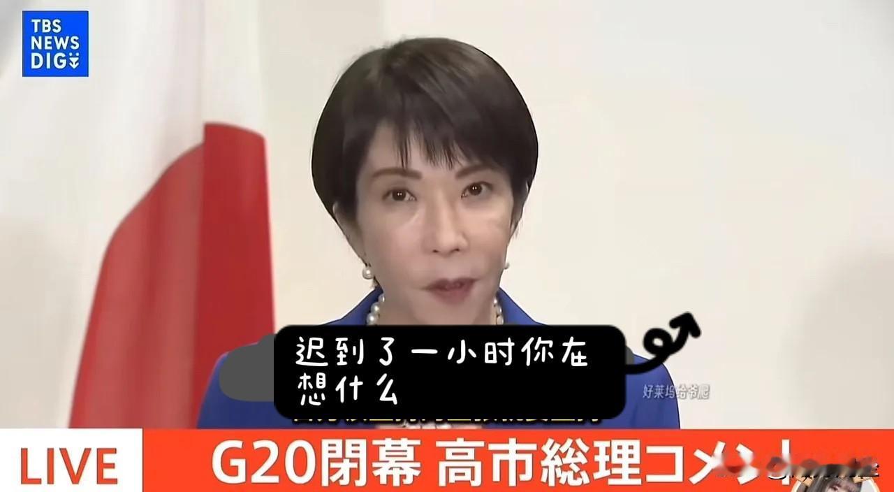 高苗，你是不是怕了？如此重要的国际会议，你竟然迟到了一个小时，说是为了选好看的衣