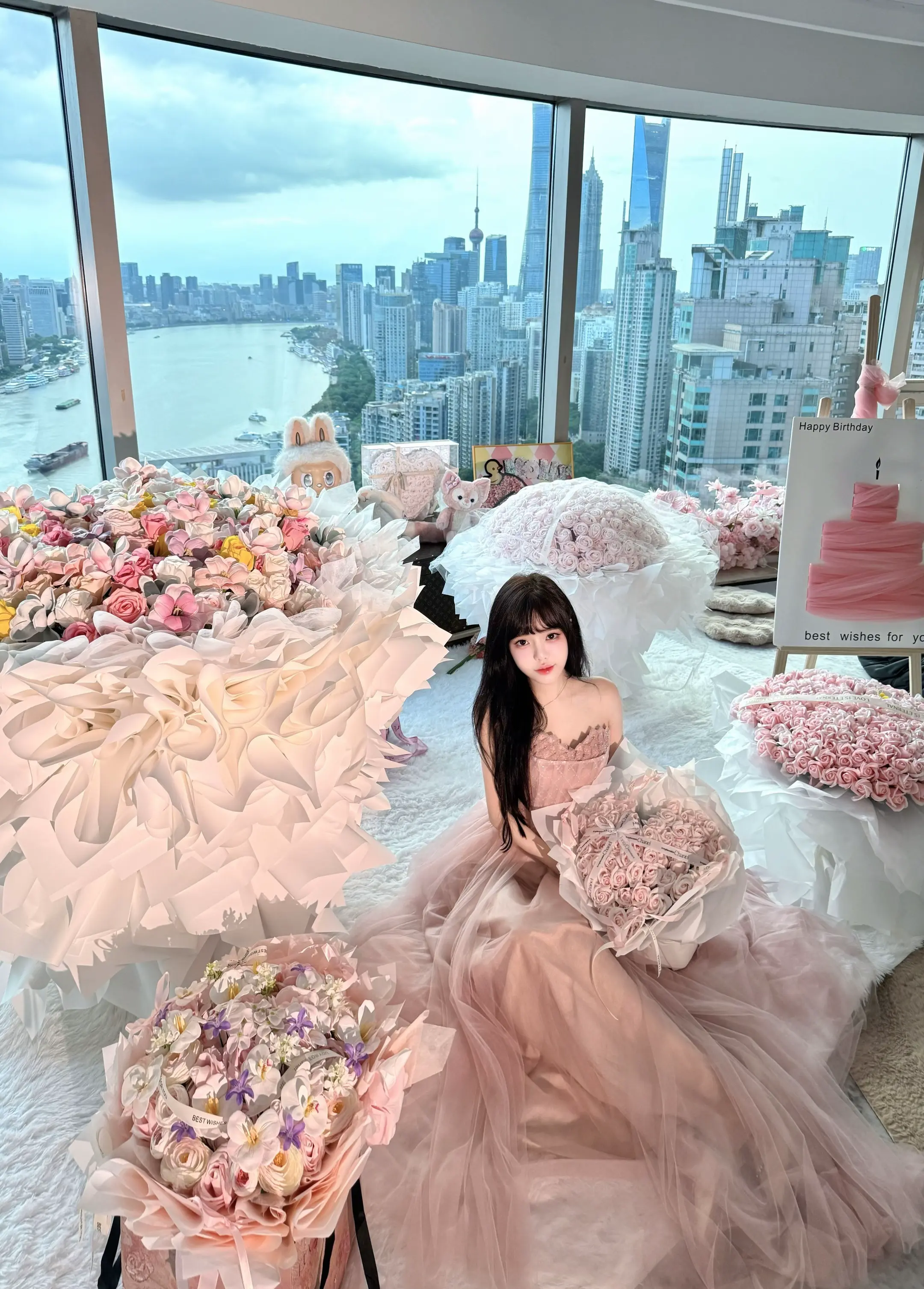 上海也能拍到美美哒生日照啦