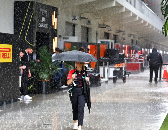 F12026年F1赛季2026F1迈阿密大奖赛最新消息：迈阿密下起大雨！今夜能否