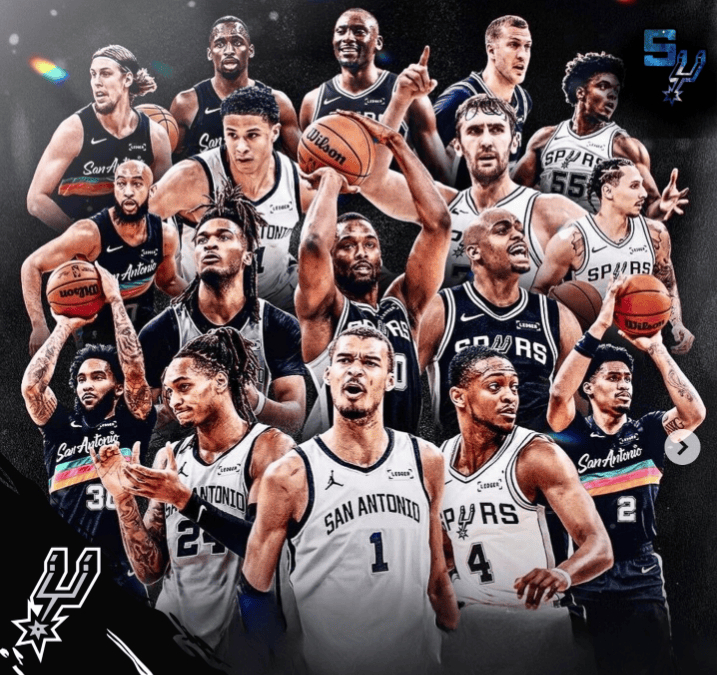 马刺轻取76人，拿到赛季60胜！！！76人vs马刺