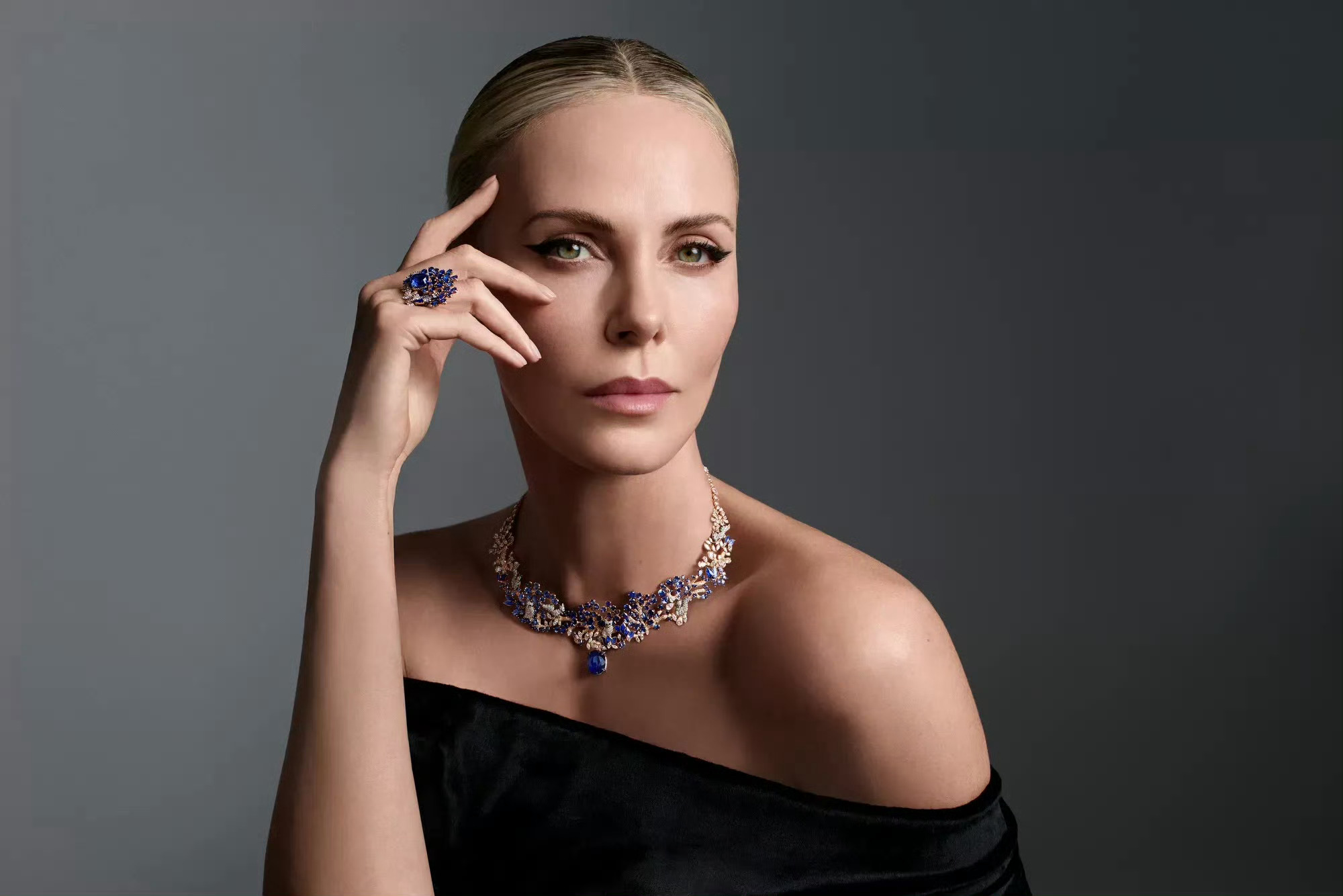 DIOR Fine Jewelry Campaign 2025.Charlize