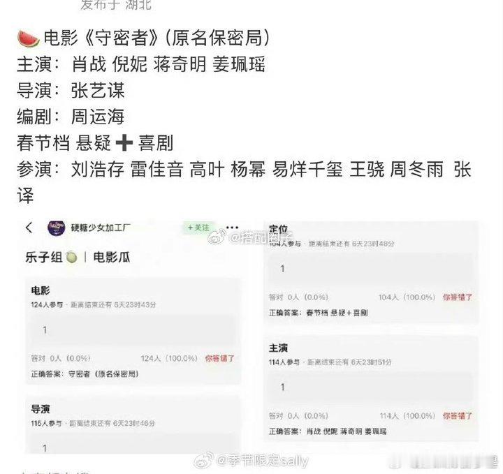 网传肖战年底进组张艺谋的电影守密者网传肖战进组张艺谋的电影守密者网传肖战年底进组