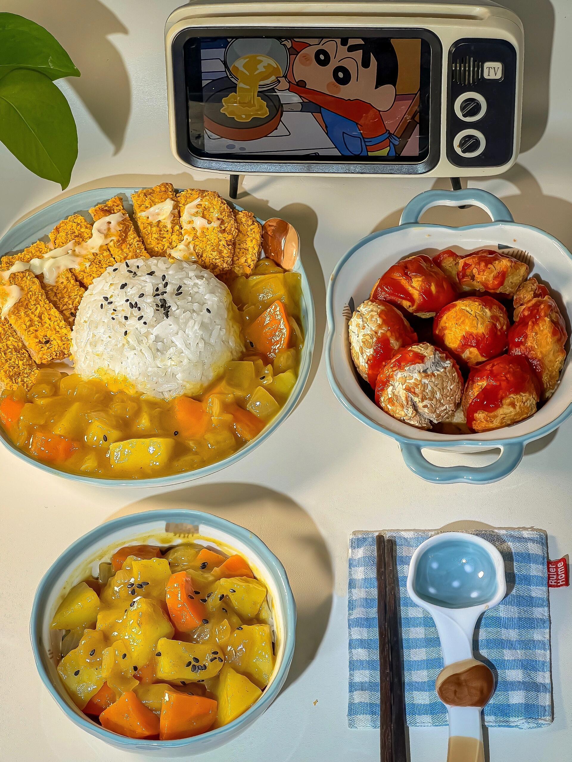 一人食｜🍛•ᴗ•🥄要好好吃饭 ​​​