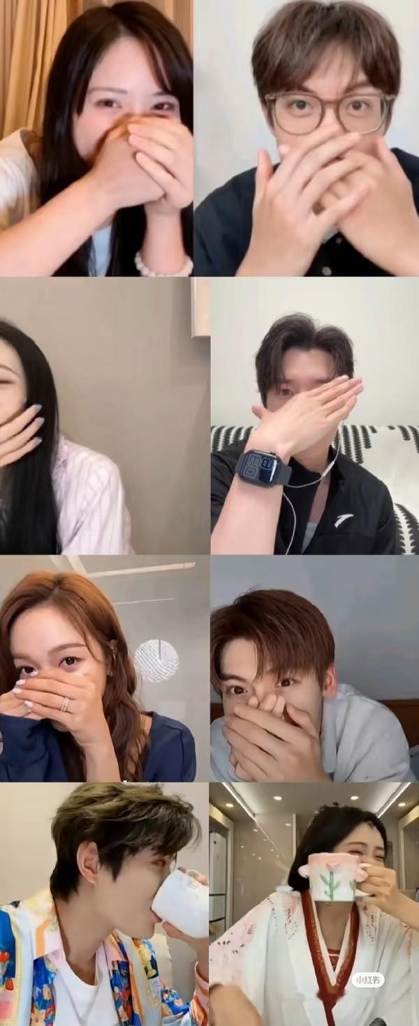 孟子义丁禹兮吻戏 哪个天才想出来的让演员看吻戏，战术性捂嘴捂眼睛电视剧淮水竹亭 