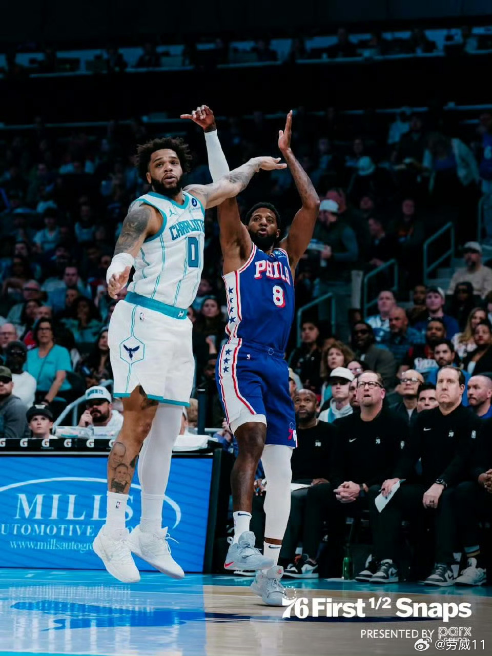 乔治复出，19中9砍下26分13篮板，状态比禁赛前好了很多，休息了这么久，对乔治