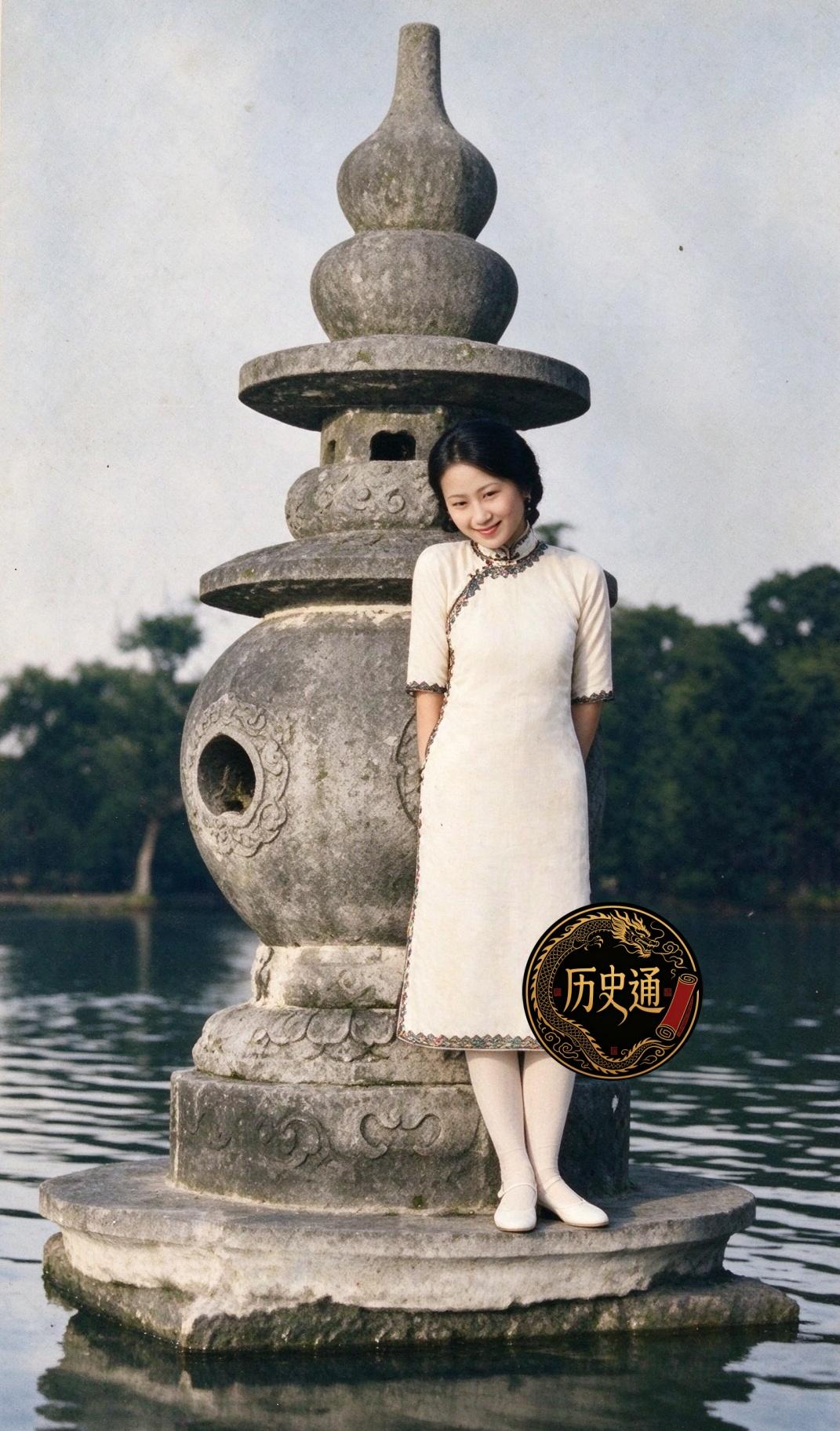 民国报纸早有选美。翻出当年各地校花旧照，杭州惠兴女校的校花名叫周大明。周大明的父