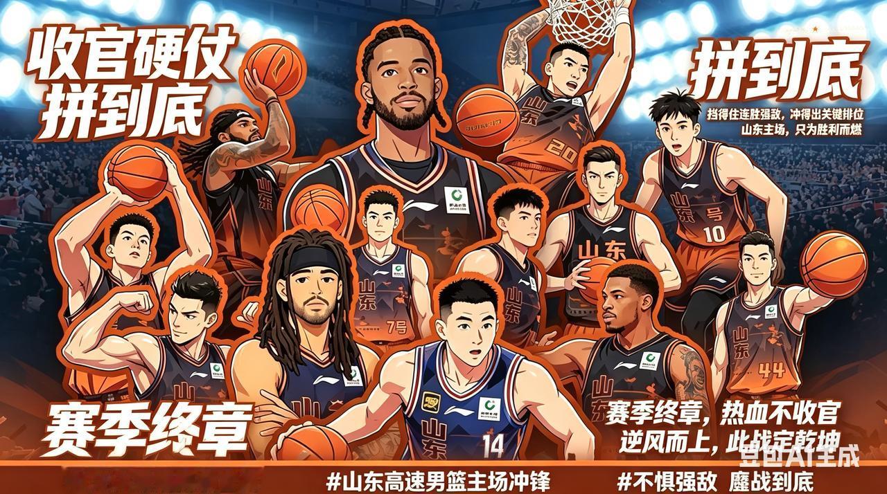 山东高速上海久事CBA常规赛收官战，拼到底