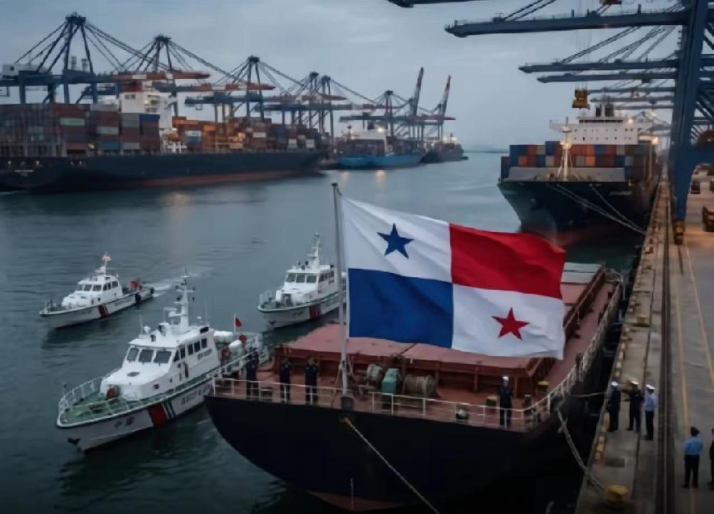 货轮扎堆撤巴拿马国旗，美国急眼？别被带节奏，真相太现实！
 
货轮纷纷撤掉巴拿马
