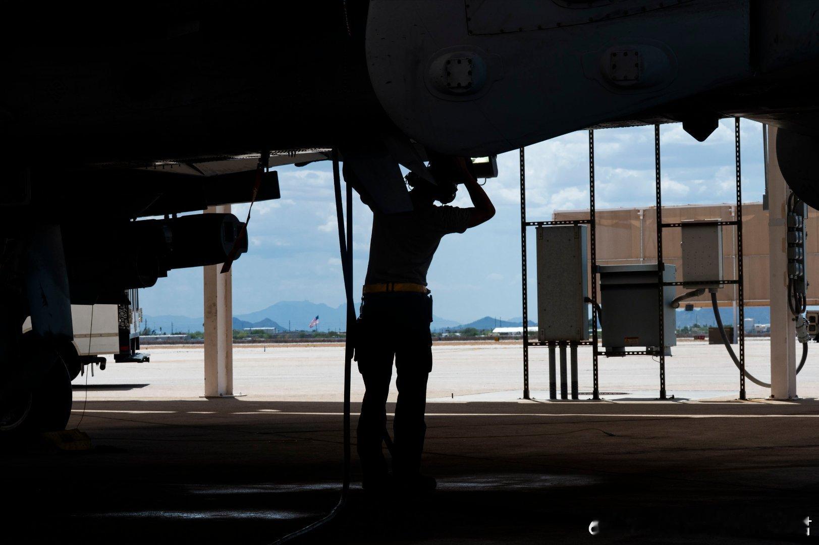 2025年7月15日，在亚利桑那Davis-Monthan 空军基地的疣猪 ​​