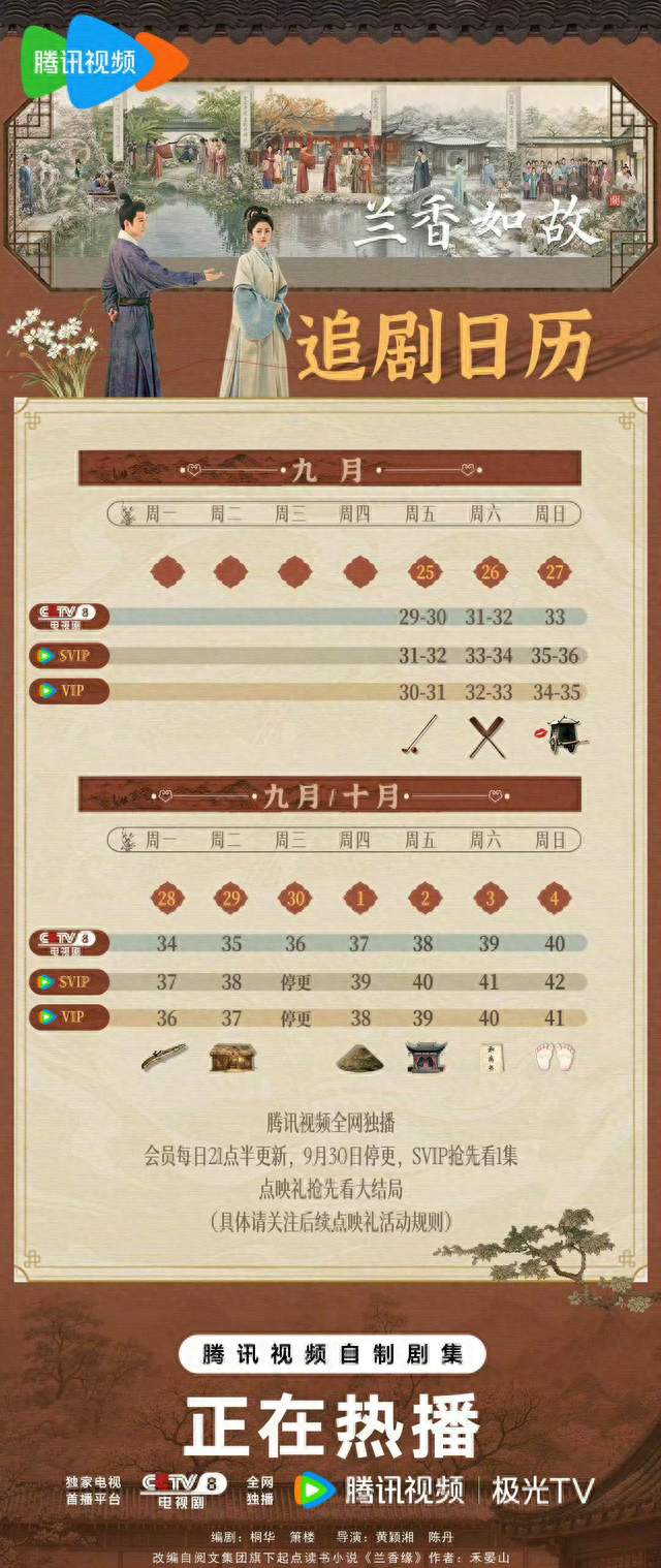 《兰香如故》下周改为单更！观众追疯了，剧方却太会拿捏节奏