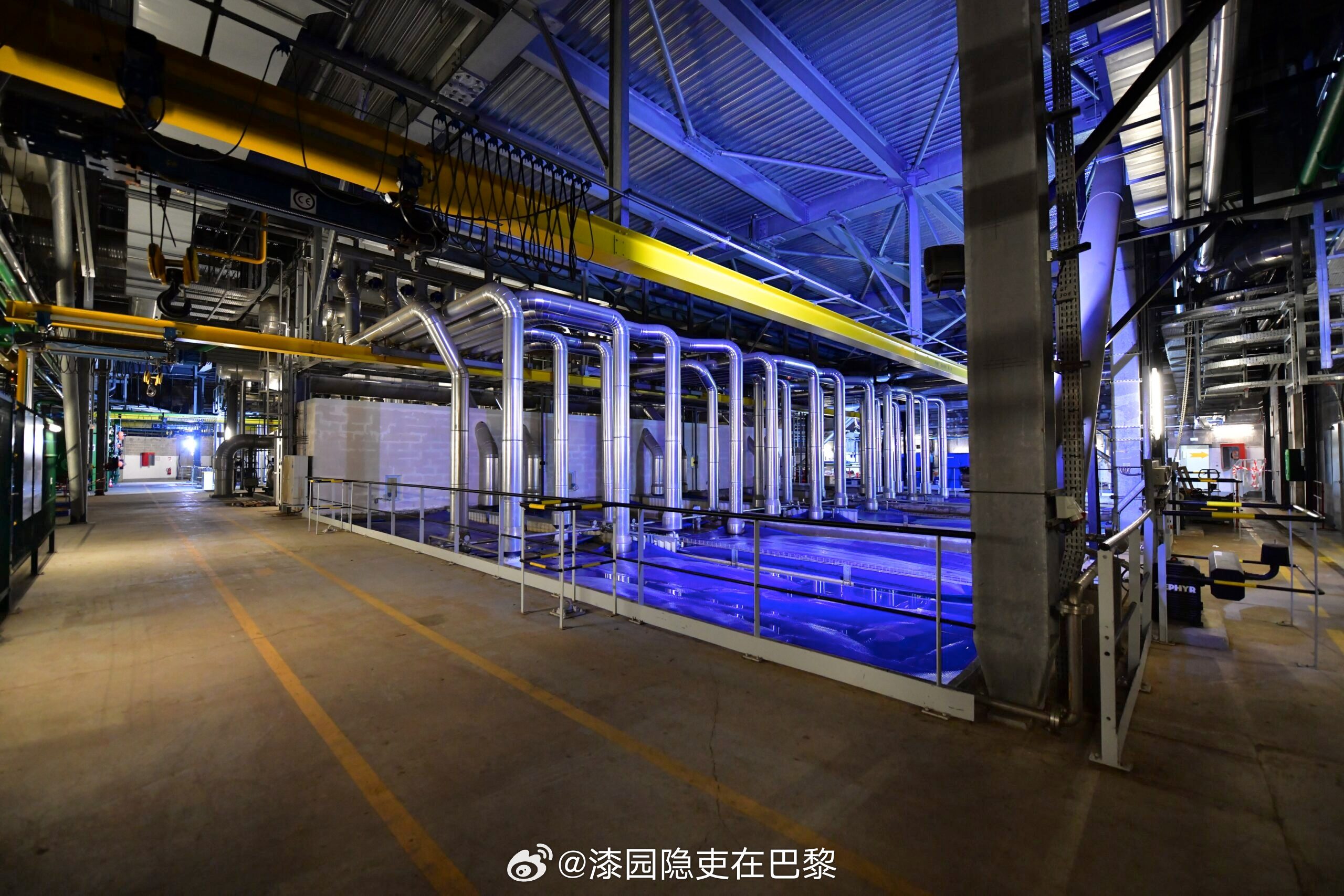 海外新鲜事 欧洲最大冷站位于库尔贝瓦（拉德芳斯附近），在本次极端热浪中已无法生产