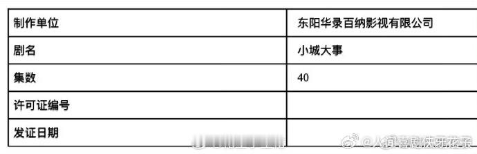 赵丽颖小城大事下证了赵丽颖小城大事过审40集 《造城者》更名《小城大事》后顺利过