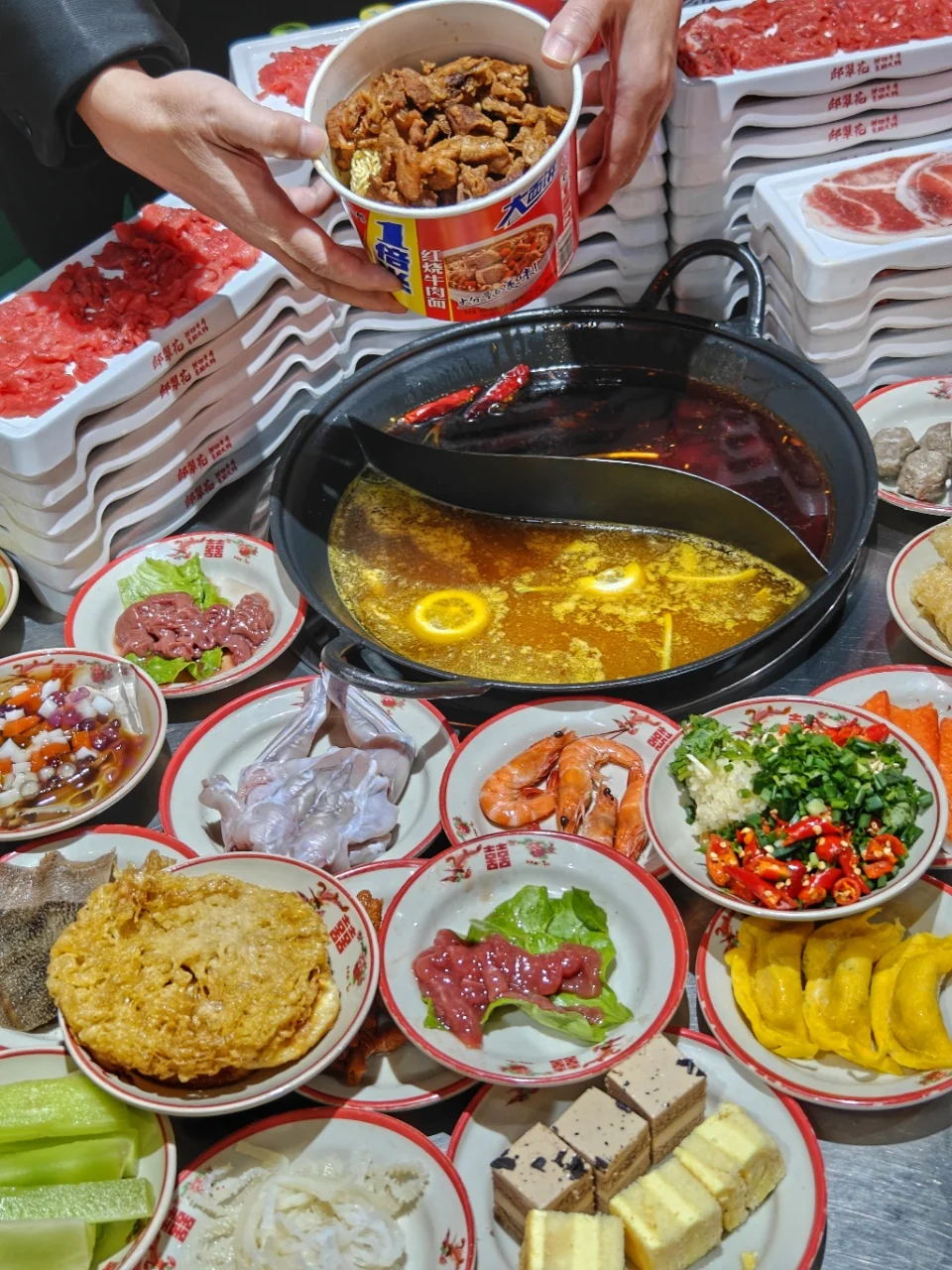 完全能吃回本的火锅自助在南京就问问还有谁