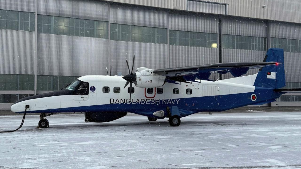 孟加拉国海军（Bangladesh navy）Do228在德国进行重大MRO完工