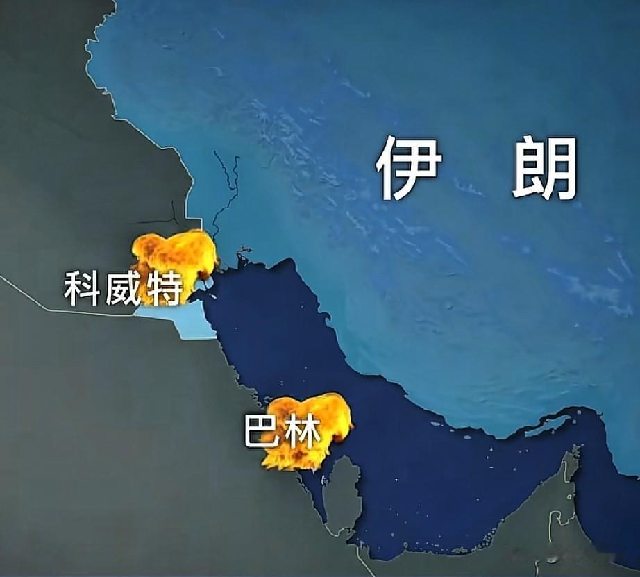 40多架空中加油机、B-1B重型轰炸机已经到位，伊朗在沿海布下反舰导弹，双方在阿